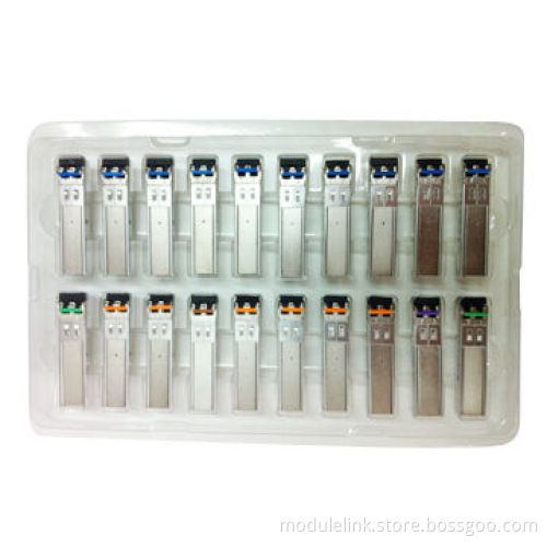 1.25G SFP CWDM 1610nm 80km fiber-optic transceiver, very low jitter